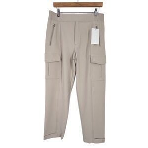 New Athleta Endless Cargo Pant Beige Breathable Quick‎ Dry Women US 12